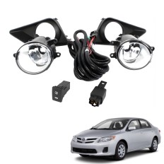 Farol Auxiliar Corolla 2008 até 2011 (Mod Original com Moldura Preta) - ShockLight