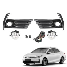 Farol Auxiliar Corolla 2018 até 2019 (Mod Original com Moldura Grafite) - ShockLight