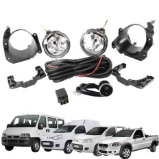 Farol Auxiliar Novo Uno, Fiorino, Strada Working, Ducato 2010 até 2021 (Mod Original) - ShockLight