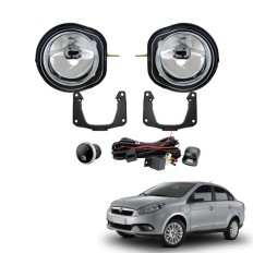 Farol Auxiliar Grand Siena 2012 até 2017 (Mod Original com botão Touch) - ShockLight