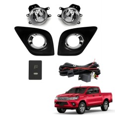Farol Auxiliar Hilux 2016 até 2018 (Mod Original) - ShockLight