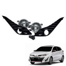 Farol Auxiliar Yaris 2018 até 2021 (Mod Original com Moldura Black Piano) - ShockLight