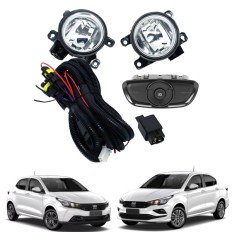 Farol Auxiliar Argo e Cronos 2017 até 2025 (Mod Original) - ShockLight