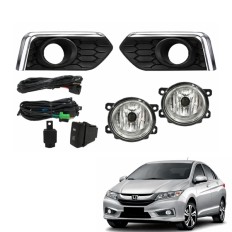 Farol Auxiliar City 2018 até 2020 (Mod Original com Moldura Cromada) - ShockLight