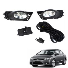 Farol Auxiliar Civic 2009 até 2011 (Mod Original) - ShockLight