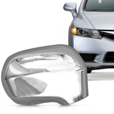 Capa Retrovisor Cromo Civic 07/12 - (s/pisca) LD