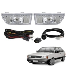 Farol Auxiliar Gol G1 Quadrado 1987 até 1990 (Botão Touch) - ShockLight