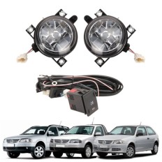 Farol Auxiliar Gol / Parati / Saveiro G4 2006 até 2009 (Botão Painel Mod Original) 