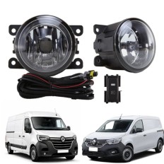 Farol Auxiliar Master 2022 até 2025 / Kangoo 2024 até 2025 (Botão Mod Original) - ShockLight