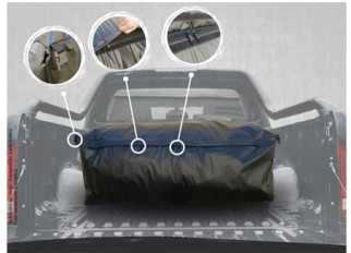 Bolsa Porta Bagagem para Caçamba Impermeável (Tamanho M 300L) – Car Fashion