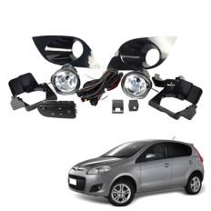 Farol Auxiliar Palio G5 2012 até 2018 (Com Grade Botão Mod Original) - ShockLight