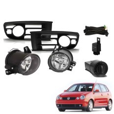 Farol Auxiliar Polo 2003 até 2006 (Botão Modelo Original) - ShockLight