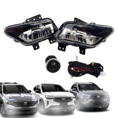 Farol Auxiliar LED Toro / Pulse / Fastback /Renegade (Botão Touch) - ShockLight