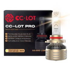 Lâmpada Led Branca HB3 Gold PRO 6500K/10000L com Canceller – CC-LOT JR8