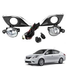 Farol Auxiliar Versa 2014 até 2020 (Botão Mod Original) - ShockLight