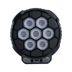 Farol LED Xroad Black Redondo 7 LEDs 35W 6000K/4050Lumens 10-30V - ShockLight