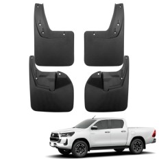 Apara Barro Hilux 2016 até 2026 (Preto) Cabine Dupla e Simples - Sanfil