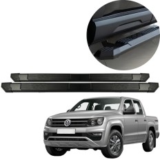 Estribo Extreme Preto Amarok Cabine Dupla 2010 até 2026 C&K