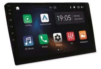 Central Multimídia 9 Pol Kx3 Krc3200 Bt/carplay/android Auto