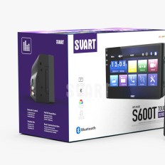 Multimidia Universal MP5 S600T SVART Touch Screen/ Carplay -  7 polegadas 