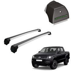 Rack de Alumínio Prata 45kg Amarok 2011 até 2026 - LongLife
