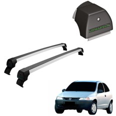 Rack de Alumínio Prata 45kg Celta 1999 até 2003 (2 PORTAS) - LongLife