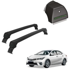 Rack de Alumínio Preto 45kg Corolla 2015 até 2019 - LongLife