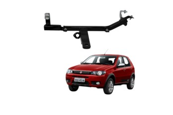 Engate de Reboque Fixo Palio ELX & WAY 2004 a 2011 (Com Placa no Porta Malas) – Volpato