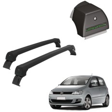 Rack de Alumínio Preto 45kg Fox (4 Portas / Fixação original) 2003 até 2021 - LongLife