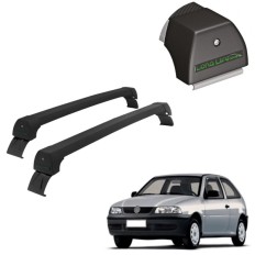 Rack de Alumínio Preto 45kg Gol G2 (2 Portas) 1995 até 1998 - LongLife