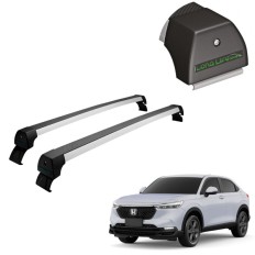 Rack de Alumínio Prata 45kg HR-V 2023 até 2026 - LongLife