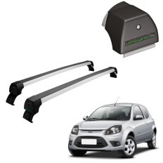 Rack de Alumínio Prata 45kg Ford Ká 2008 até 2013 - LongLife