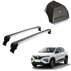 Rack de Alumínio Prata 45kg Kwid 2015 até 2026 - LongLife