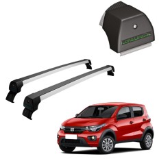 Rack de Alumínio Prata 45kg Mobi (Sem Longarinas) 2016 até 2026 - LongLife