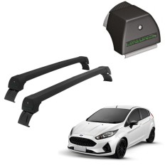Rack de Alumínio Preto 45kg New Fiesta 2011 até 2019 - LongLife