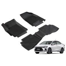 Tapete Interno Borda Alta Onix Sedan 2021 até 2026  - Shocklight 