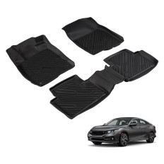 Tapete Interno Borda Alta Civic 2015 até 2022 - Shocklight 