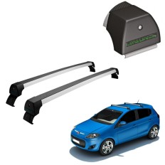 Rack de Alumínio Prata 45kg Palio (Modelo Novo) 2012 até 2018 - LongLife