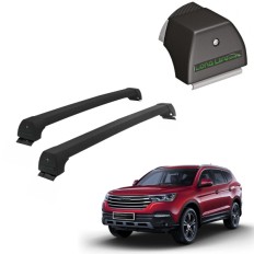 Travessas para Longarinas em Alumínio Preto 45kg Lifan X80 - LongLife