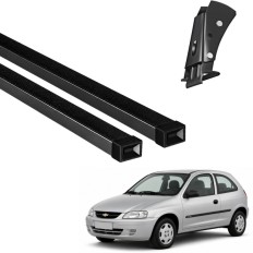 Rack de Aço Preto 60kg Celta 2000 até 2002 (2 Portas) - LongLife