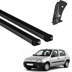 Rack de Aço Preto 60kg Clio 1990 até 1999 (4 Portas) - LongLife