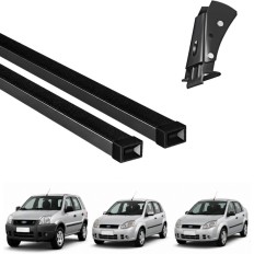 Rack de Aço Preto 60kg Ford Fiesta / EcoSport 2003 acima - LongLife