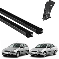 Rack de Aço Preto 60kg Ford Focus 1998 até 2008 (Hatch e Sedan / 2 e 4 Portas) - LongLife