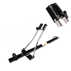 Suporte de Bike - Braço de Alum Prata (2 pts)*