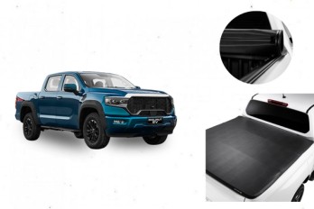 Capota Marítima GRX Pro Black Tunland Cabine Dupla 2026 Keko - 2a Geração 