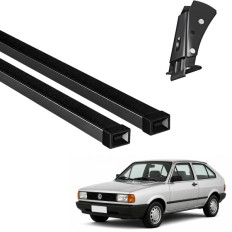 Rack de Aço Preto 60kg Gol 1995 até 1998 (2 e 4 Portas) - LongLife