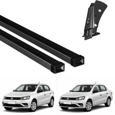 Rack de Aço Preto 60kg GOL / VOYAGE 2009 até 2022 (G5 / G6 / G7 / G8 - 4 Portas) - LongLife