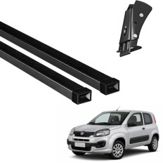 Rack de Aço Preto 60kg Novo Uno 2011 até 2021 (Exceto Way)  - LongLife