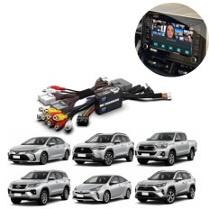Interface/Desbloqueio de Vídeo Corolla / Hilux / SW4 / Prius / RAV4 (Leia Descrição) - FT-VF-TY5 