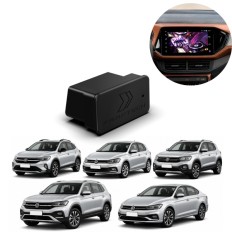 Interface/Desbloqueio de Vídeo Nivus / Polo / T-Cross / Taos / Virtus (Leia Descrição) - FT-VF-VW7 